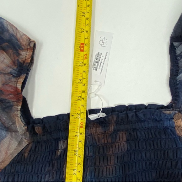 NEW Baltic Born Tivoli Tulle Short Floral Flowy Sheer Sleeve Dress Size XL - Picture 9 of 9